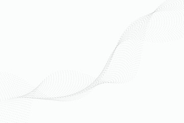 abstract dotted wave background