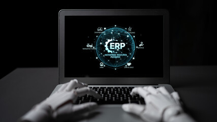 AI optimizes ERP platforms with centralized dashboards, automated data flow, and smart tools for...