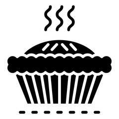Pie line icon