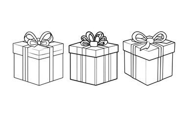 gift box vector illustration