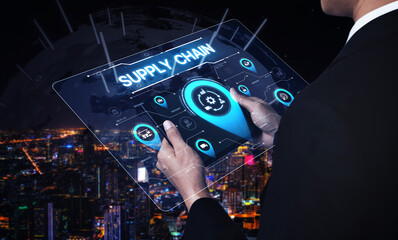 Supply chain processes with data-driven logistics, transportation, and distribution. enhances...