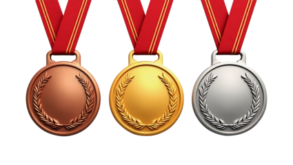 gold silver and bronze medals,
Award Medals Set – Gold Silver Bronze Winner Badges Vector
