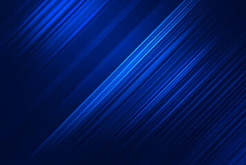 Abstract Blue Diagonal Light Lines Background – Futuristic Speed and Motion Design