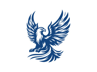 vector illustration of an eagle