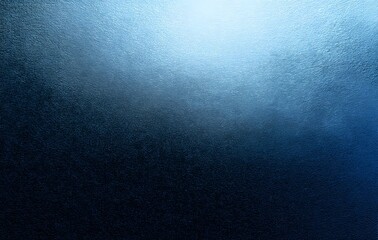   Dark Blue Grunge Texture with Top Light