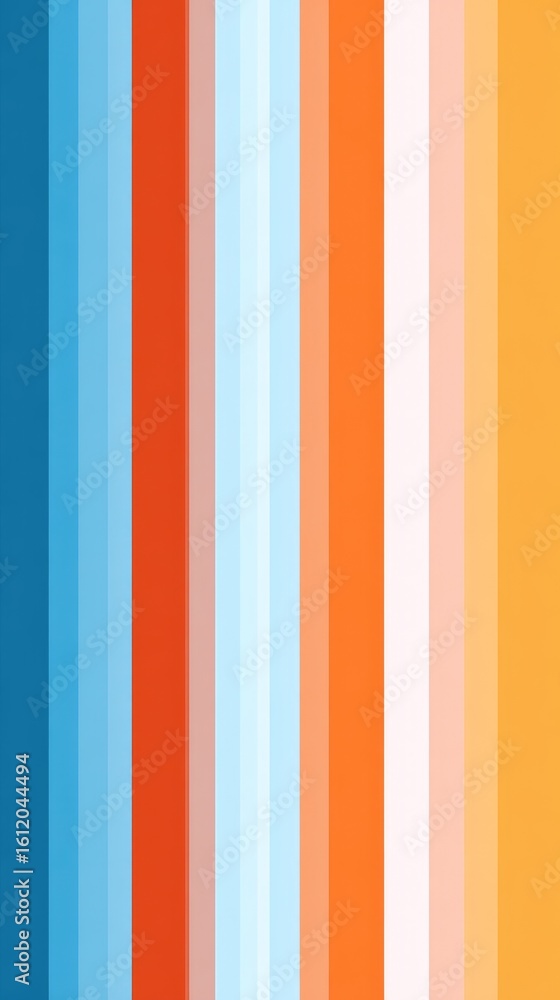 Poster vertical color gradient pattern.