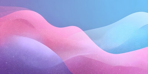 Pastel abstract wavy background with soft blue pink and purple gradient texture

