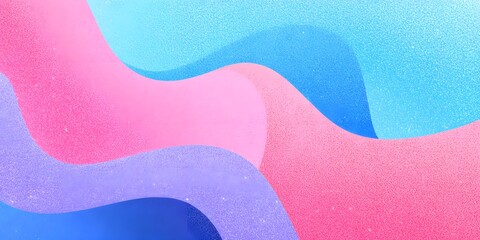 Pastel abstract wavy background with soft blue pink and purple gradient texture

