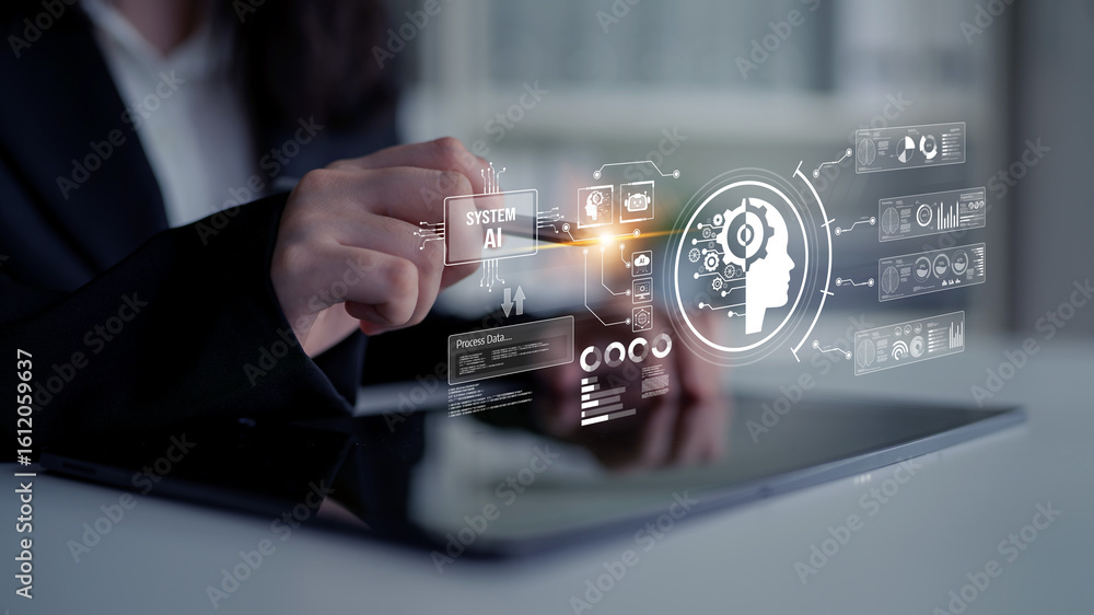 Poster ai assistant with llm, big data, machine learning, and generative ai powers prompt engineering and s