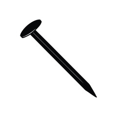 push pin isolated on white