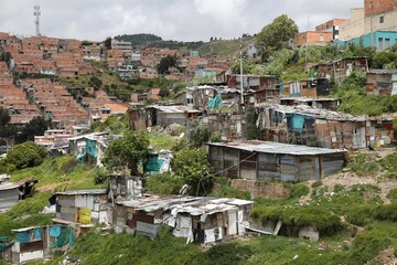 Vie des favéla - Colombie
