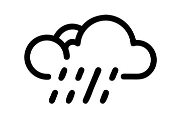 vector illustration of a cloud