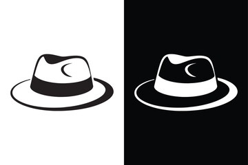 Hat icon isolated vector icon illustration on white background.