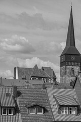 Die Alstadt von Hildesheim in Niedersachsen