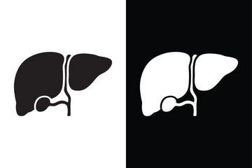 Spleen human part icon isolated vector icon illustration on white background.