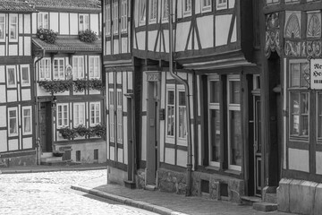 Die Alstadt von Hildesheim in Niedersachsen