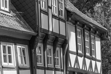 Die Alstadt von Hildesheim in Niedersachsen