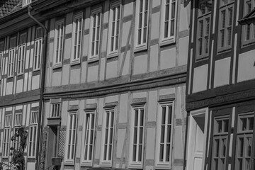 Die Alstadt von Hildesheim in Niedersachsen