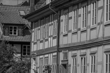 Die Alstadt von Hildesheim in Niedersachsen