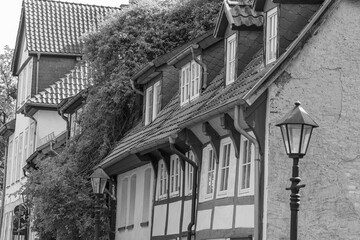 Die Alstadt von Hildesheim in Niedersachsen