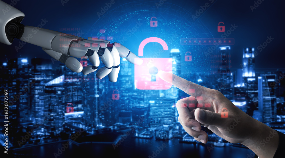 Poster ai system identifies potential data vulnerabilities and alerts for breaches, improving proactive cyb