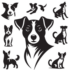 "Silhouette of a Standing Dog – Vector Illustration"

"Black Dog Silhouette Isolated on White Background"

"Minimalist Dog Silhouette – Pet Animal Vector Design"

"Side View of a Dog in Silhouette Sty