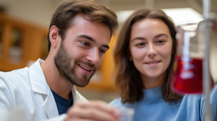 Senior Researcher Mentoring Intern in Dynamic Laboratory Environment