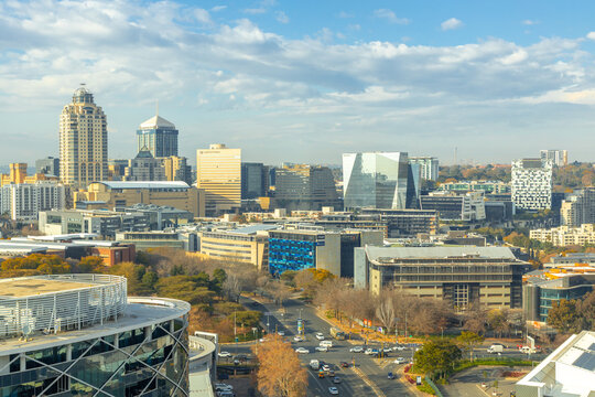 Sandton City skyline