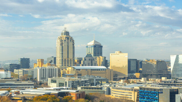 Sandton City skyline