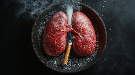 The Significant Impact of Smoking on Lung Health A Comprehensive Visual Representation of Its Effects
