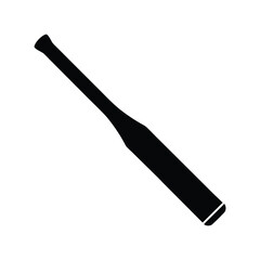 black baseball bat
