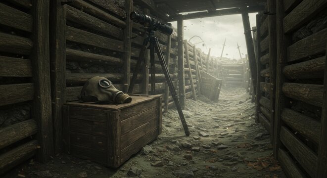 WW1 Trench Interior