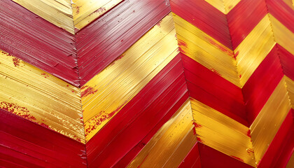 Bold Zigzag Line Pattern in High-Contrast Vibrant Colors