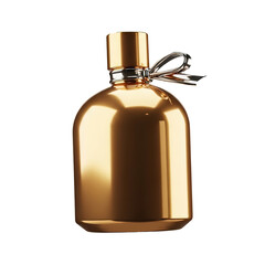 A 3d matte perfume bottle icon for luxury and beauty concepts