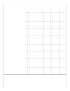 A printable Cornell Notes layout in actual US Letter size (8.5x11 inch), ideal for students, journaling, and academic note-taking. Minimalist and aesthetic design.