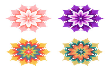  set of Sacred Geometry-Inspired Digital Illustration for Posters and Branding