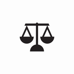 justice law icon sign vector