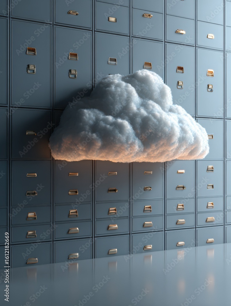 Poster cloud storage security information