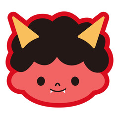 節分　鬼のイラスト