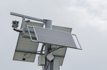 Outdoor Solar Panel For Charging Cameras