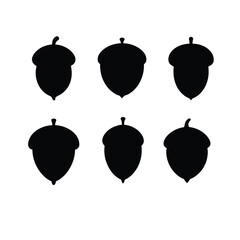 Acorn Silhouette Bundle © Dulal