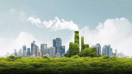 Obraz premium skyline