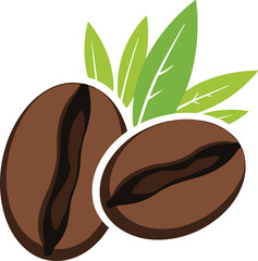 Infinity nature logo - green leaf and seed symbol. New life, agriculture and cultivation vector icon.