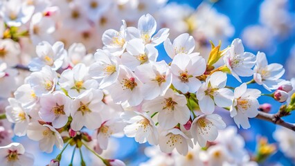 Fototapeta premium Delicate cherry blossoms in bloom