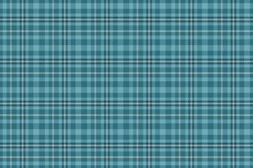 Seamless tartan blue vector pattern