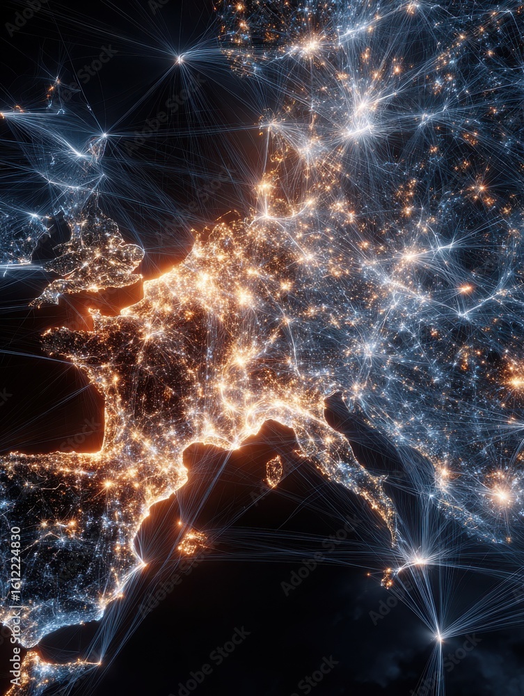 Poster global network data interaction
