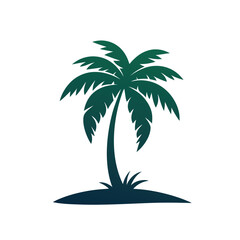 tropical-island-palm-tree-icon-silhouette-vector