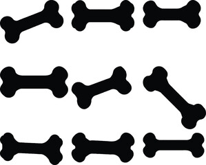 Dog Treat Silhouette Icon