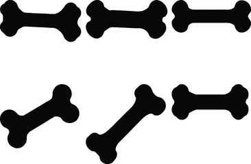 Dog Treat Silhouette Icon