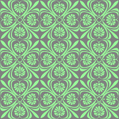 simple seamless abstract gray green pattern, texture